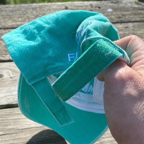 Panama City Beach FL mint green cotton hat sports cap - Picture 11 of 13
